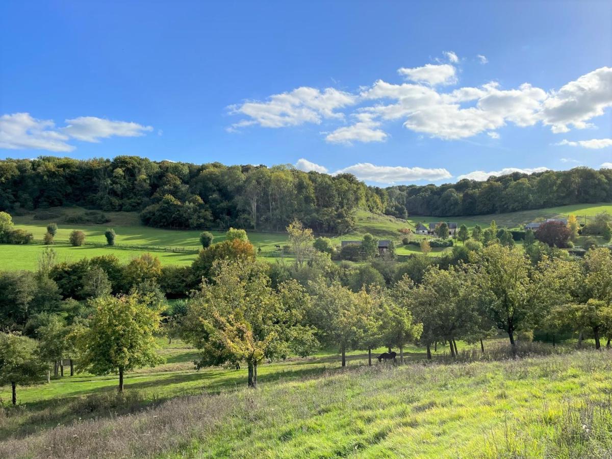 Le Gite Marguerite - Calvados : Vue Panoramique Sur La Normandie Hermival-les-Vaux Buitenkant foto