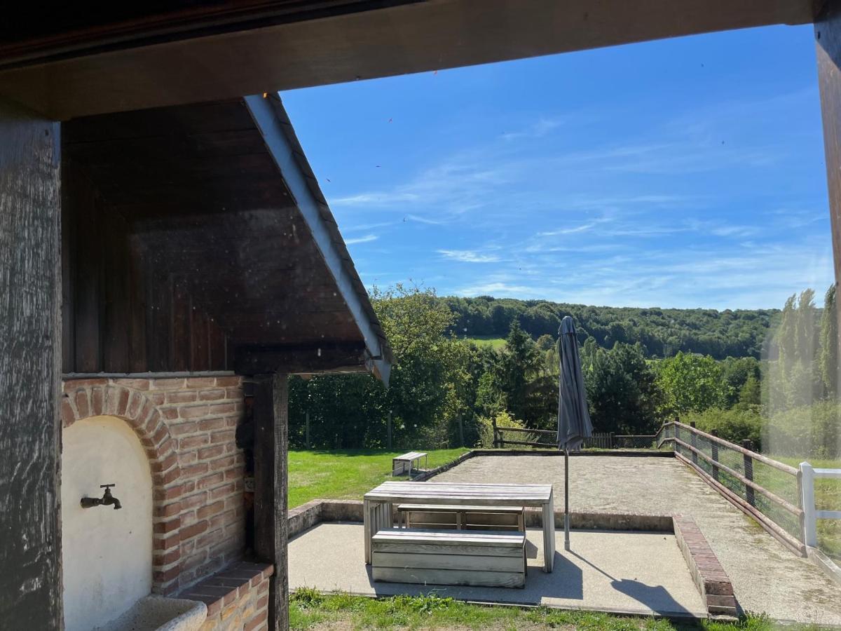 Le Gite Marguerite - Calvados : Vue Panoramique Sur La Normandie Hermival-les-Vaux Buitenkant foto