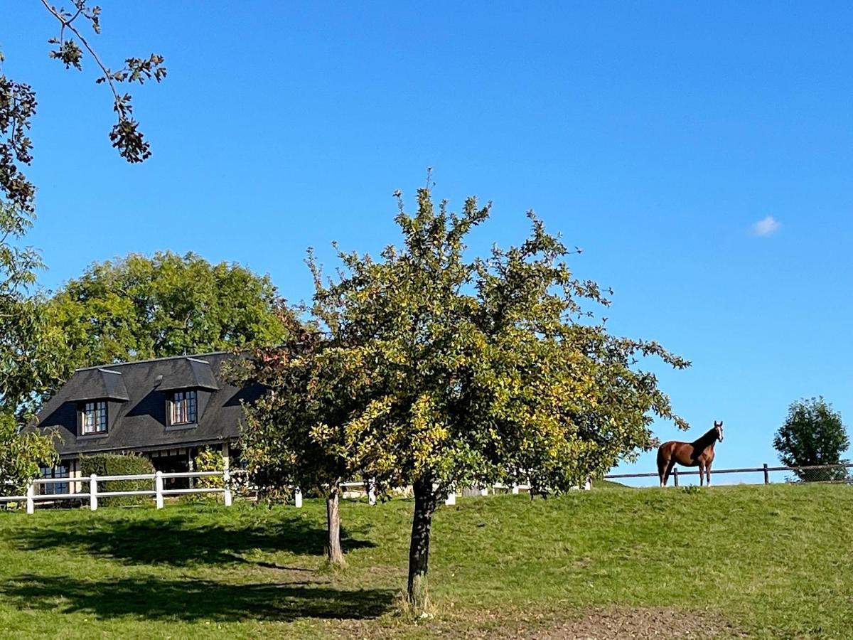 Le Gite Marguerite - Calvados : Vue Panoramique Sur La Normandie Hermival-les-Vaux Buitenkant foto